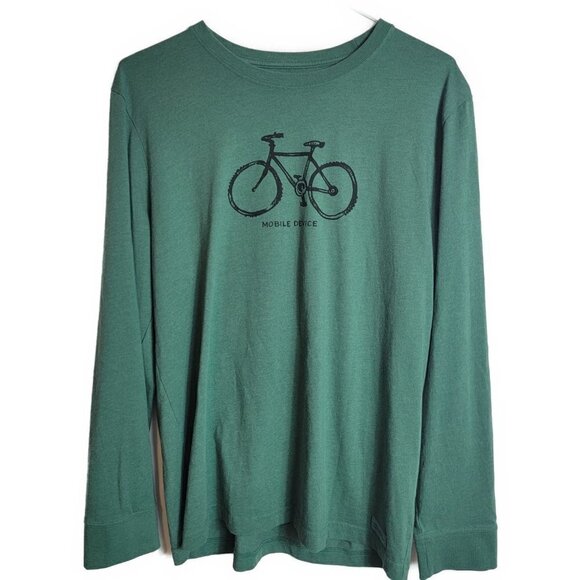 Life is Good Crusher Long sleeve Tee - Mobile Device - sz L - Picture 1 of 5